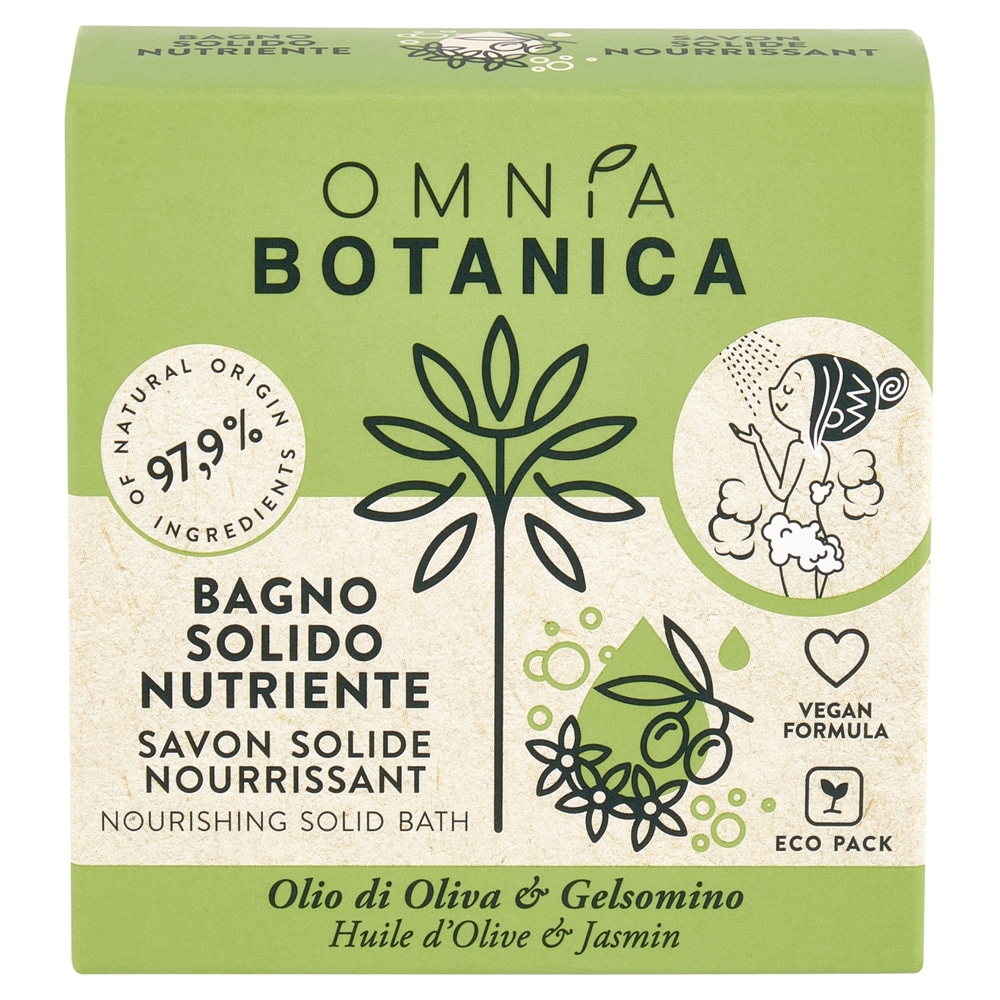 Omnia Botanica Bagno Solido Nutriente Olio di Oliva & Gelsomino 100 g